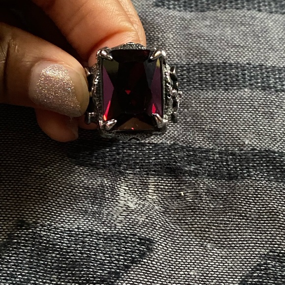 Stainless steel gothic ring - Picture 3 of 3